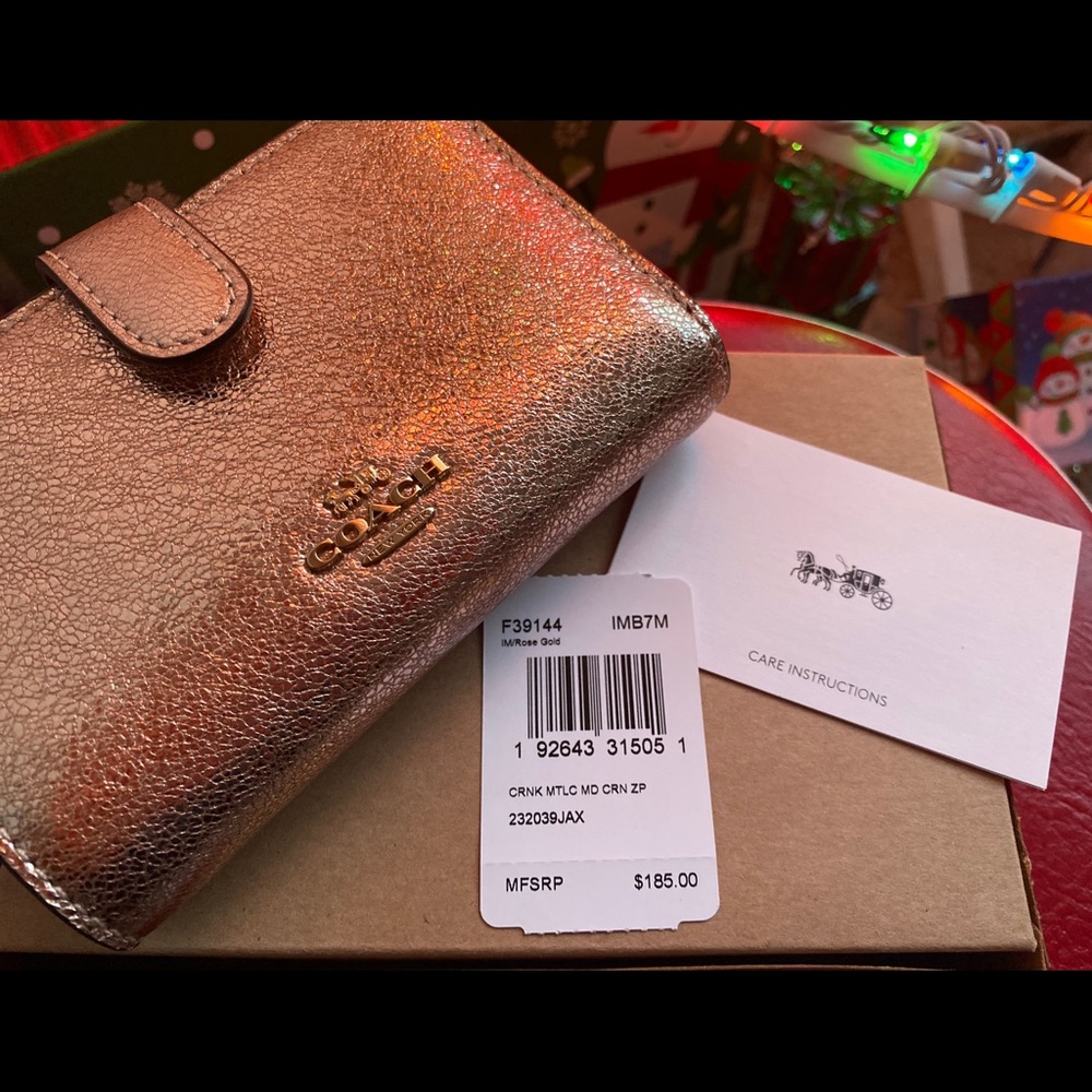 Coach Medium Zip Wallet - Picture 6 of 6